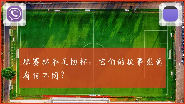联赛杯和足协杯，它们的故事究竟有何不同？
